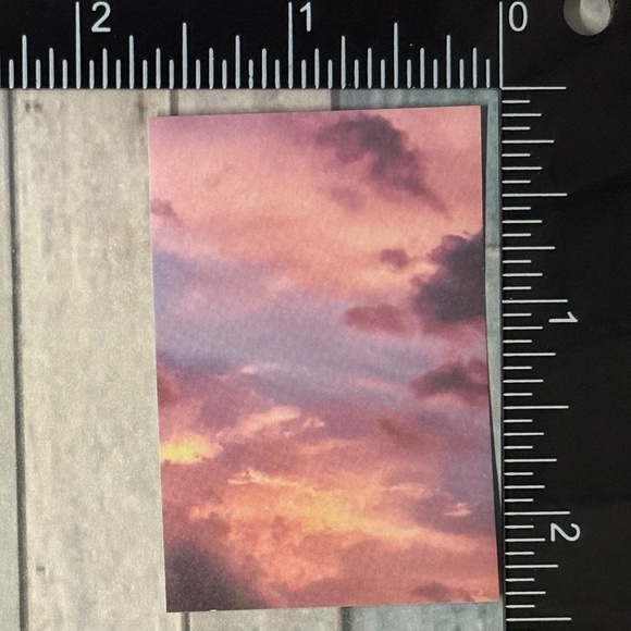 🌀10/$10🌀 Sky Landscape Sunrise Sunset Washi Sticker Decal - Picture 1 of 1